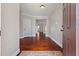 An inviting foyer with hardwood floors, neutral paint, and detailed trim at 4360 Carver Ct, Cumming, GA 30040