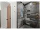 Modern bathroom with glass-enclosed shower and stylish fixtures at 479 Clifton Se St, Atlanta, GA 30316