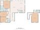 Detailed floor plan showcasing the layout of the bedrooms, kitchen, living room, and bathrooms in the residence at 6859 Winding Wade Trl, Austell, GA 30168