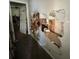 Close up of a damaged wall with missing drywall at 1528 Buckingham Pl, Stockbridge, GA 30281