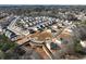 Aerial view of a new housing development showcasing the layout and design of the community at 1715 Fulmont Cir, Mableton, GA 30126