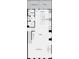 Floor plan showcasing kitchen and great room on the second floor at 104 Holt Ln, Lawrenceville, GA 30046