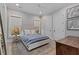 Cozy bedroom with plush bedding, ambient lighting, and stylish decor at 357 Mell Ne Ave, Atlanta, GA 30307