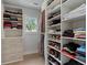 Organized closet with custom shelving, drawers, and ample storage space at 357 Mell Ne Ave, Atlanta, GA 30307