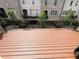 Large deck with dark metal railing overlooking the outdoor scenery provides an ideal spot for relaxing at 3676 Brookhaven Manor Ne Xing, Atlanta, GA 30319