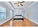 Large main bedroom with hardwood floors and lots of natural light at 3676 Brookhaven Manor Ne Xing, Atlanta, GA 30319
