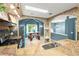 Quirky kitchen with stone archways, breakfast nook, and stainless steel appliances at 4258 Anderson Ridge Way, Austell, GA 30106