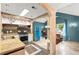 Eat-in kitchen with modern appliances, granite countertops, and breakfast table at 4258 Anderson Ridge Way, Austell, GA 30106