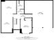 Detailed floorplan of the home showcasing the layout of rooms and garage, with measurements at 5525 Tallantworth Trl, Cumming, GA 30040