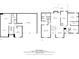 Combined floorplans for both floors, illustrating the complete home layout and dimensions at 5525 Tallantworth Trl, Cumming, GA 30040