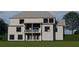 Expansive two-story home featuring a walk-out basement and outdoor space on the first floor at 2856 Octavia Cir, Marietta, GA 30062