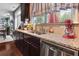 A clean and bright kitchen countertop features modern stainless steel appliances and a double sink at 365 Freeman Sw Ter, Atlanta, GA 30331