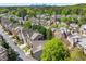 Beautiful aerial view of a residential area, showcasing manicured lawns and well-maintained streets at 1954 Saxon Valley Ne Cir, Brookhaven, GA 30319