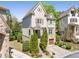 Beautiful two-story house boasts a two-car garage, manicured lawn, and tasteful landscaping for curb appeal at 1954 Saxon Valley Ne Cir, Brookhaven, GA 30319