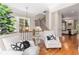 An upstairs living area with hardwood floors at 1954 Saxon Valley Ne Cir, Brookhaven, GA 30319