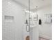 Modern bathroom features stylish white tiling in the shower, adding elegance to the space at 198 Clay Se St # G, Atlanta, GA 30317