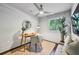 Well-lit home office with a sleek desk, comfortable seating, and a view to the outside at 198 Clay Se St # G, Atlanta, GA 30317