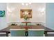 Formal dining room with elegant decor, hardwood floors, and chandelier at 57 Weston Dr # 13, Atlanta, GA 30328
