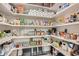 Well-organized pantry with ample shelving stocked with food items, providing convenient storage space at 1059 Antioch Dr, Brookhaven, GA 30319
