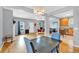Dining area featuring hardwood floors and easy access to kitchen and living room at 898 Allene Sw Ave, Atlanta, GA 30310