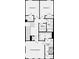 Third-floor floorplan showing the primary bedroom, primary bath, laundry, and two additional bedrooms at 102 Holt Ln, Lawrenceville, GA 30046