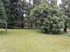 Serene backyard with mature trees and a lush green lawn at 1170 Blair Bridge Rd, Austell, GA 30168