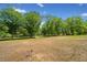 Spacious green land with a row of trees offers a peaceful setting and scenic views at 751 Upper Burris Rd, Canton, GA 30114