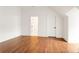 Bright and airy attic room with hardwood floors, freshly painted white walls, and ample closet space at 1585 S Ponce De Leon Ne Ave # 19, Atlanta, GA 30307