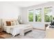 Bright bedroom featuring large windows, stylish furnishings, and a serene ambiance at 1585 S Ponce De Leon Ne Ave # 19, Atlanta, GA 30307
