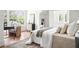 Inviting bedroom with large windows, modern furniture, and sophisticated design at 1585 S Ponce De Leon Ne Ave # 19, Atlanta, GA 30307
