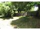 Backyard featuring mature trees and fencing at 490 Culberson Sw St, Atlanta, GA 30310
