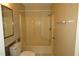 Bathroom featuring standard tub and toilet at 490 Culberson Sw St, Atlanta, GA 30310