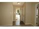 Inviting entryway with neutral walls, tile flooring and a clear view of the outdoors at 490 Culberson Sw St, Atlanta, GA 30310