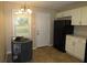 Kitchen featuring black appliances and practical layout at 490 Culberson Sw St, Atlanta, GA 30310