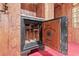 Interior of an antique style vault with metal walls and intricate detailing at 1725 Timberland Ne Rd, Atlanta, GA 30345