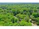 A captivating aerial shot of a property nestled among a canopy of lush green trees in a serene setting at 2840 Wendy Ln, Marietta, GA 30062