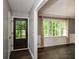 Bright living room with hardwood floors, large window, and modern finishes at 2840 Wendy Ln, Marietta, GA 30062