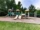 A fun playground for with slides, climbing structures, and monkey bars, set in a well-maintained grassy area at 319 Franklin Ln, Acworth, GA 30102