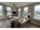 Cozy living room with hardwood floors, large windows, modern decor, and plenty of natural light at 968 Bibbs Circle Nw, Atlanta, GA 30318