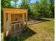 Backyard includes a chicken coop, and a dedicated garden plot at 2025 Goldmine Dr, Cumming, GA 30040