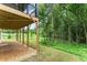 The backyard features gravel, providing a low maintenance outdoor space at 1420 Coretta Bnd, Atlanta, GA 30318