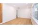 Bright living space with hardwood floors, with a view of the front porch at 4215 Sherwood Ave, Decatur, GA 30035