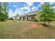 Scenic backyard with a well-maintained lawn and established landscaping, creating a private and inviting outdoor space at 74 Stonegate Ct, Dallas, GA 30157