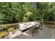 Relaxing outdoor deck area is great for entertaining at 1725 Redbud Way, Cumming, GA 30041