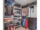 Spacious walk-in closet with custom shelving and storage at 3493 Monarch Ave, Duluth, GA 30096