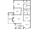 Detailed floor plan showcasing bedrooms, living room, kitchen, and dining area layout at 1409 Oakridge Cir, Decatur, GA 30033