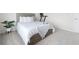 Comfortable bedroom with natural light, neutral colors, and carpet floors at 7161 Gladstone Cir, Lithonia, GA 30038