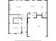 Detailed first-floor floor plan of the home showcasing the layout of the rooms at 7161 Gladstone Cir, Lithonia, GA 30038