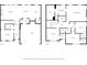 Detailed first and second-floor plans, showing the layout of rooms and living spaces at 7161 Gladstone Cir, Lithonia, GA 30038