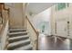 Elegant foyer with a staircase and view of the second floor at 2650 Wendell Creek Ln, Snellville, GA 30039